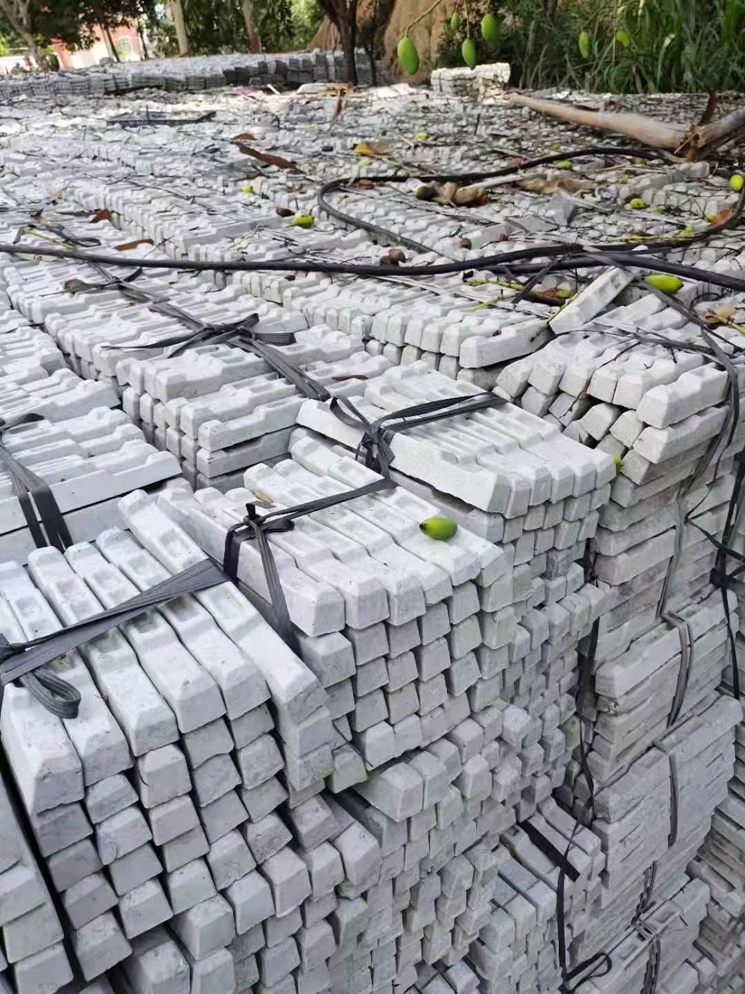 Plastic tying material used for outdoor product bundling